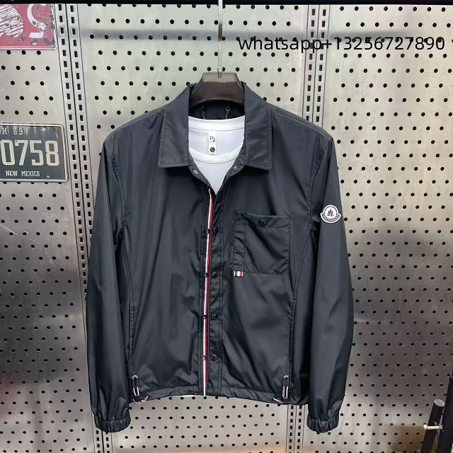 Unbranded Jackets Hooded zip-up jacket with monogram print and contrast sleeve tape product detail image 8