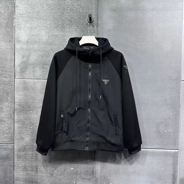 Dior Oblique Monogram Hooded Windbreaker Black - 6