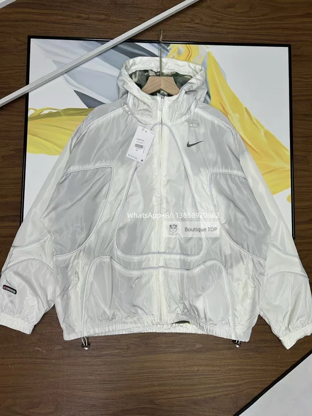 Nike Jackets Color-Block Zip-Up Jacket product detail image 8