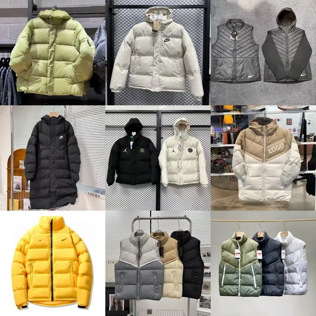 Unbranded Down Jackets Quilted Stand-Collar Puffer Jacket product detail image 1