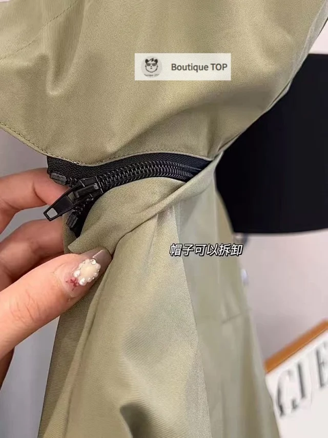 The North Face Jackets Hooded color-block zip-front jacket product detail image 7