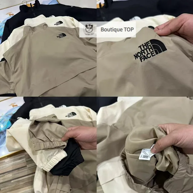 The North Face Jackets Hooded color-block zip-front jacket product detail image 6