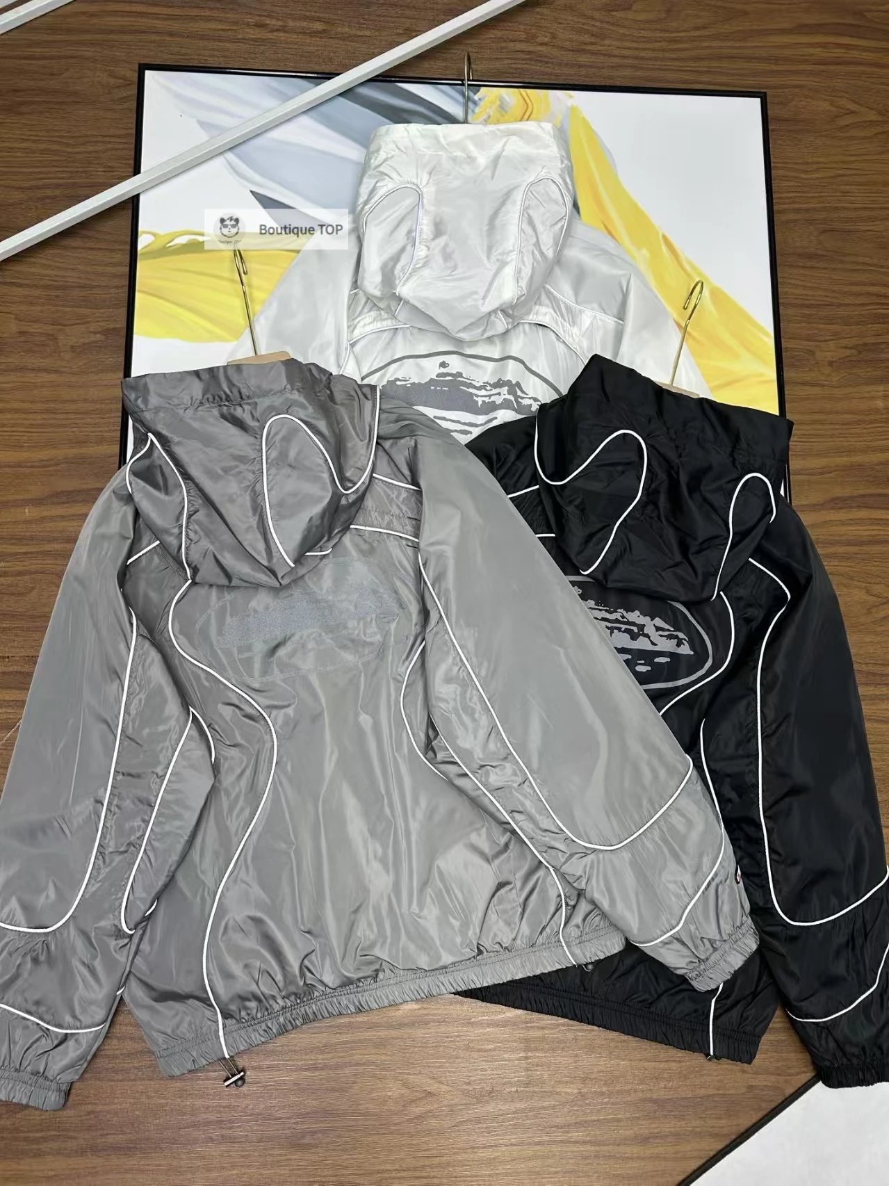 Nike Jackets Color-Block Zip-Up Jacket image 4