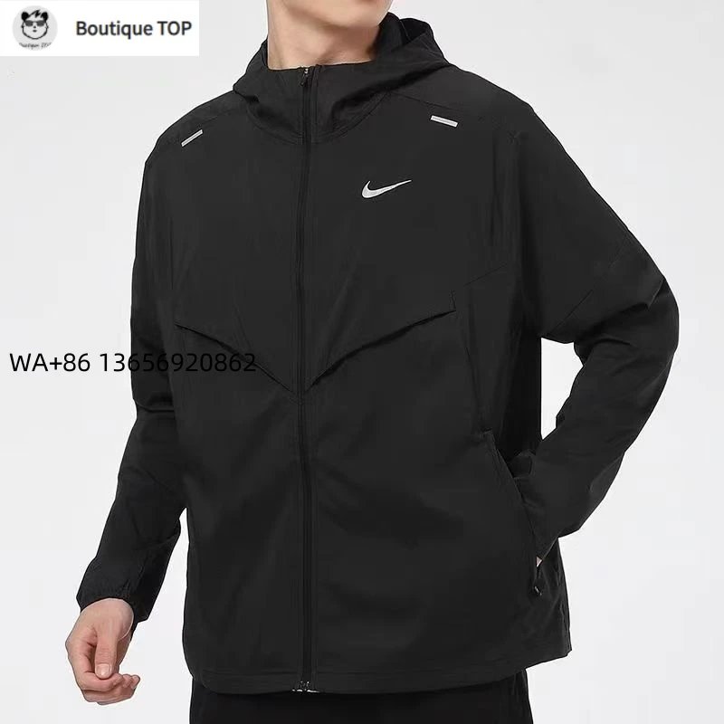 Nike Windrunner Jacket White / Black Windbreaker - 7