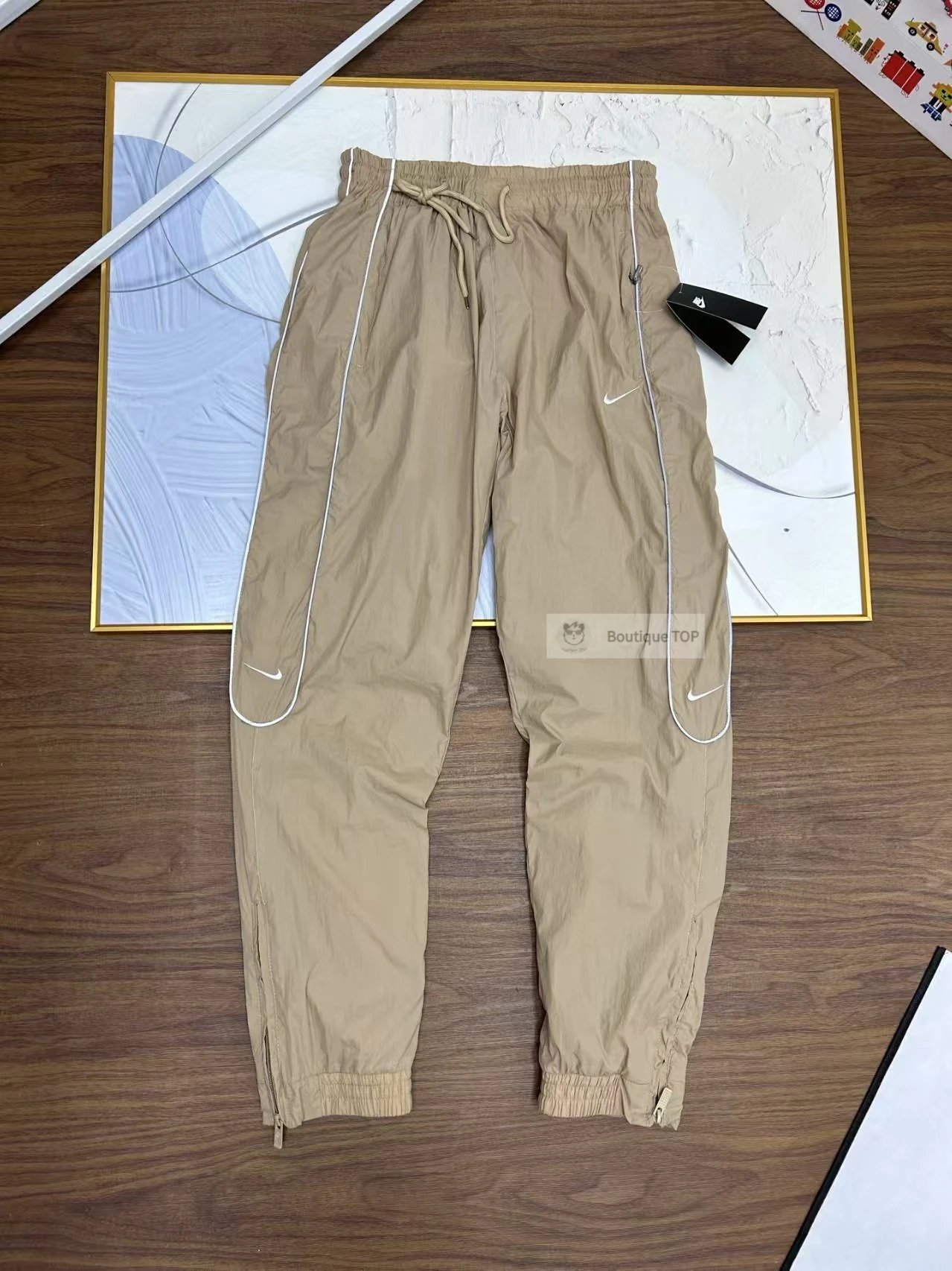 Nike Jackets Color-Block Zip-Up Jacket — 4-Khakis Pants