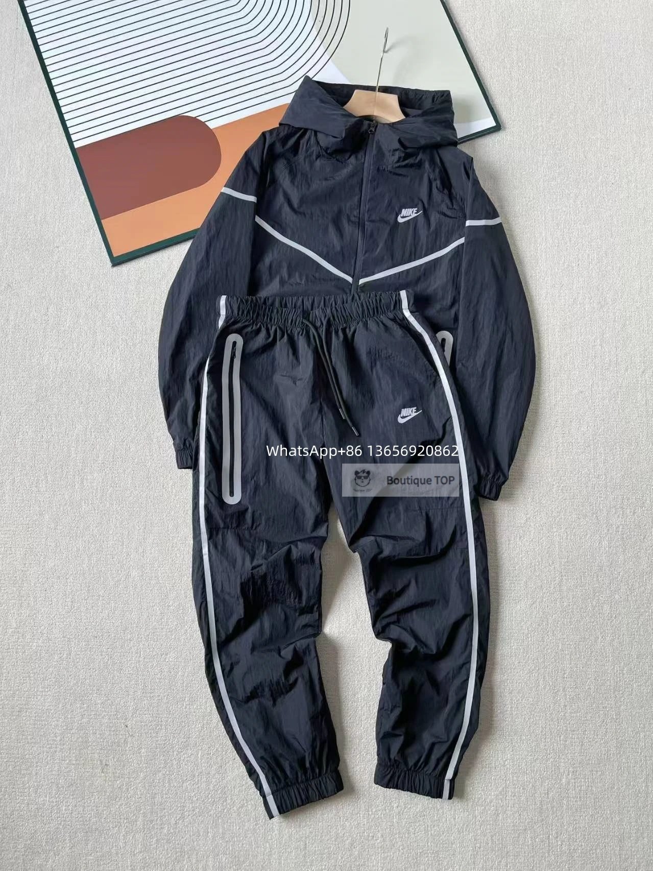 Nike Jackets Color-Block Zip-Up Jacket image 7