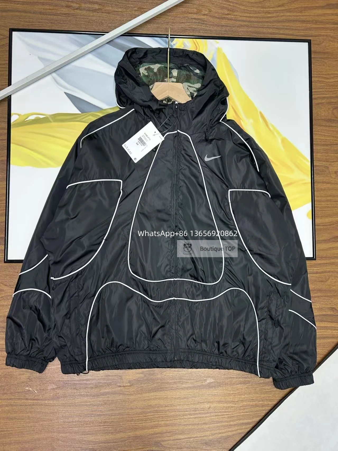 Nike Jackets Color-Block Zip-Up Jacket image 8