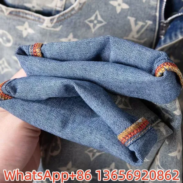 Louis Vuitton Embroidered White Denim Jeans - 14