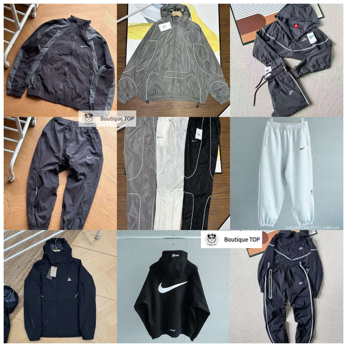 Nike Jackets Color-Block Zip-Up Jacket product image