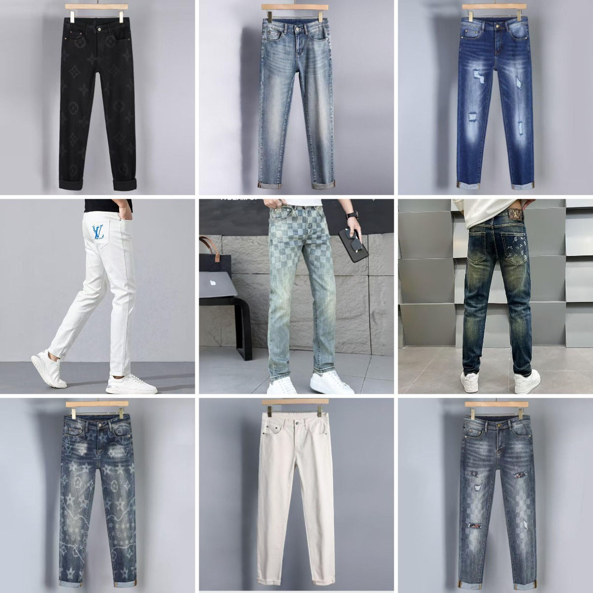 LV Louis Vuitton Jeans [40 sty