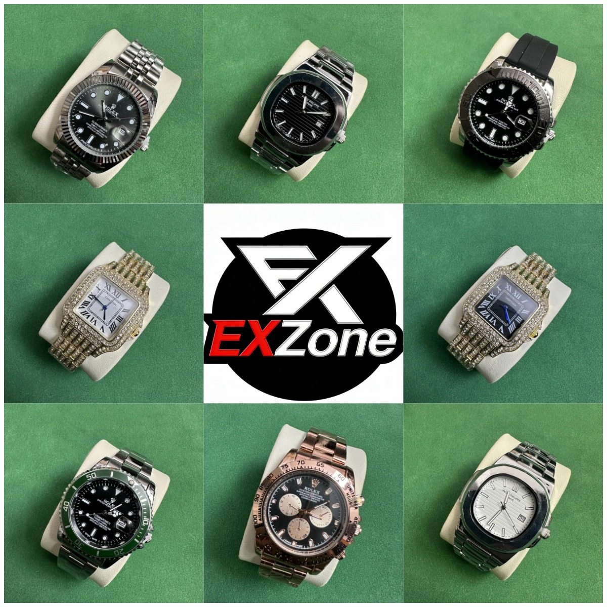 Diverse Collection of Luxury Watches