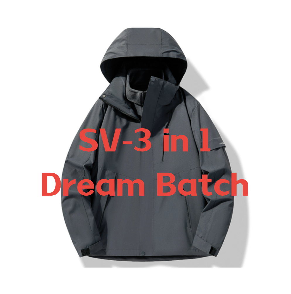 Custom Printed Waterproof Rain Poncho, 7th Gen 3-in-1 with Detachable Lining Option