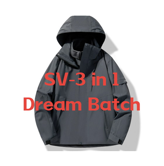 Custom Printed Waterproof Rain Poncho, 7th Gen 3-in-1 with Detachable Lining Option