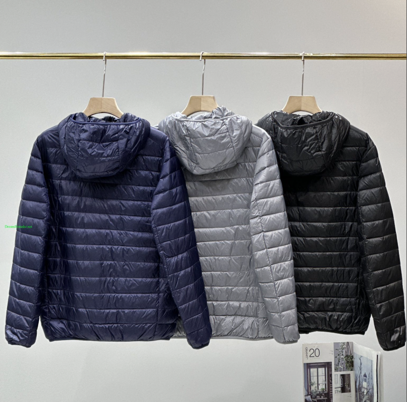 Group Custom Down Jacket with Hood CS Style
