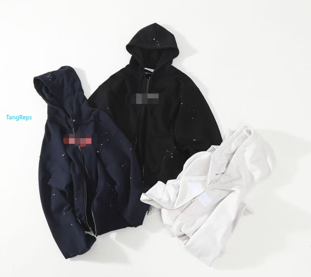 Logo zip-up hoodie