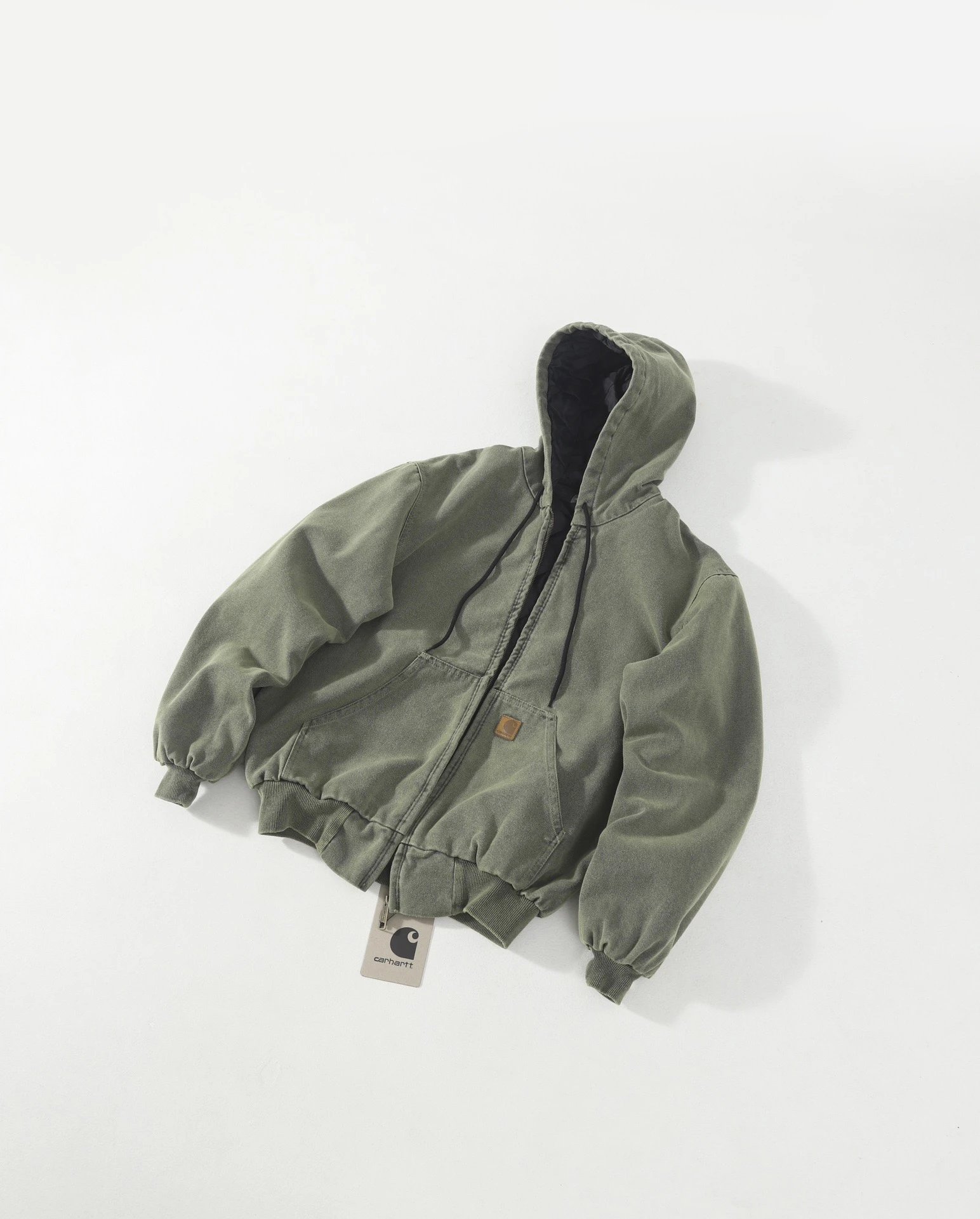 Vintage Washed Hooded Jacket photo 3