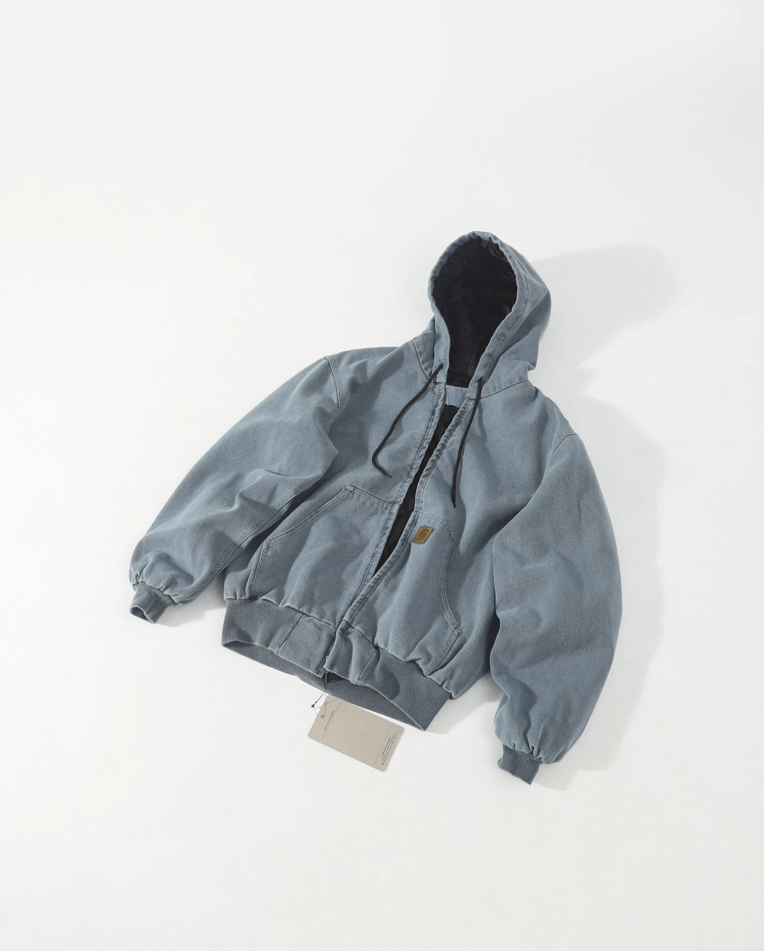 Vintage Washed Hooded Jacket photo 2