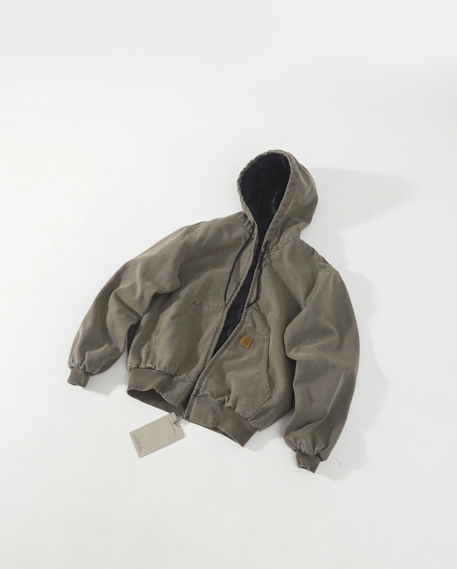 Vintage Washed Hooded Jacket photo 5