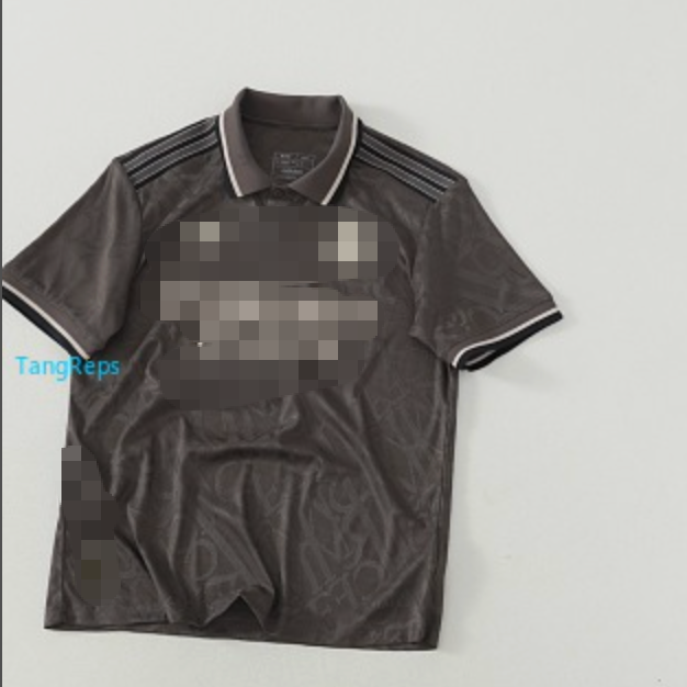 Adidas Polo Shirt Dark Gray Sporty
