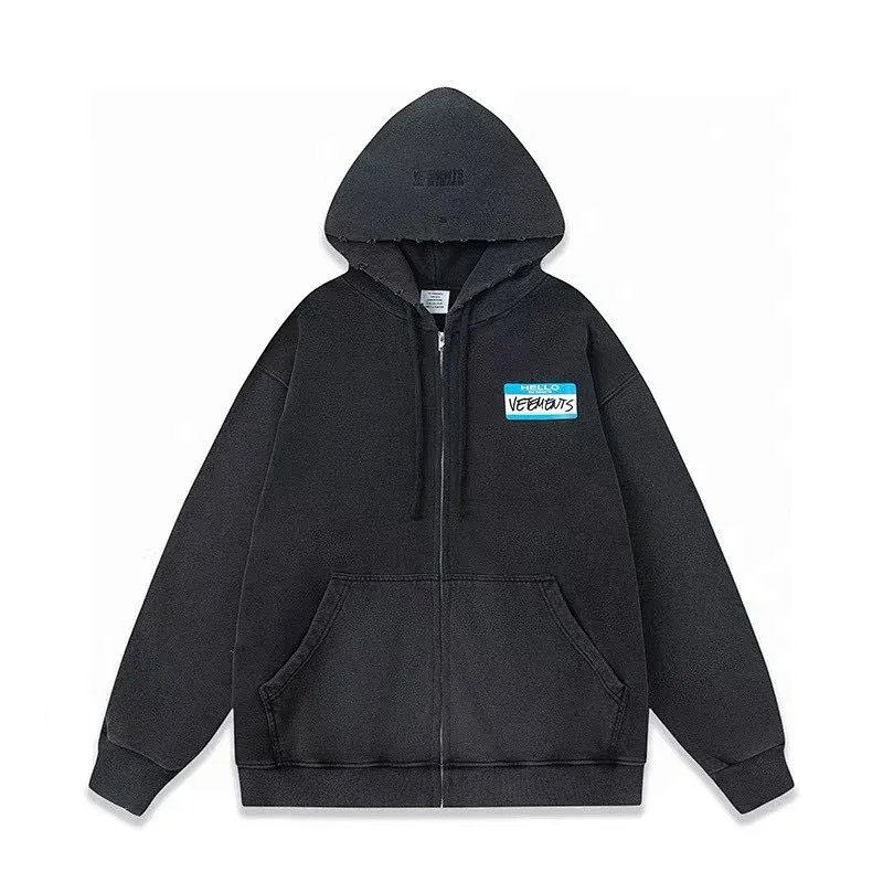 Vetements Casual Pullover Hoodie