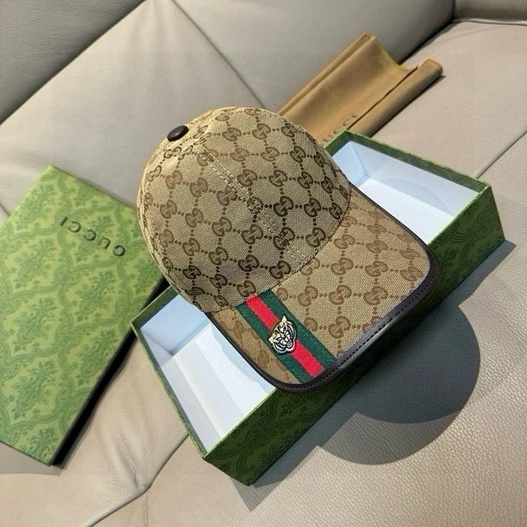 Gucci Hats GG monogram baseball cap image 5