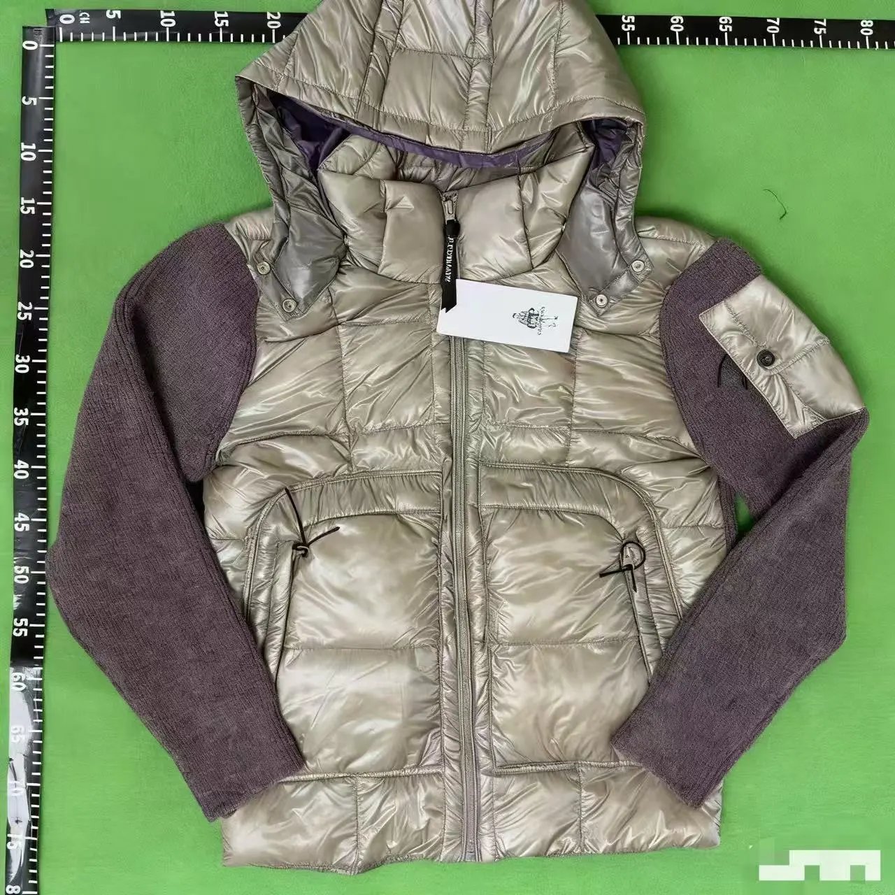 Down Jacket (91%-95% White Duck Down) Green