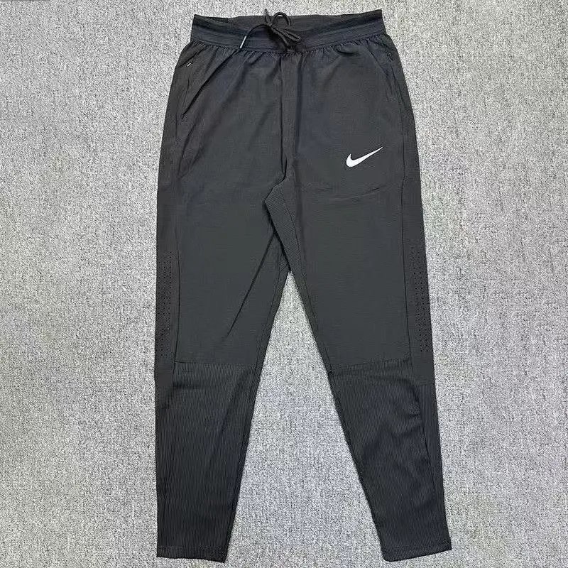 Threaded quick drying pants black single