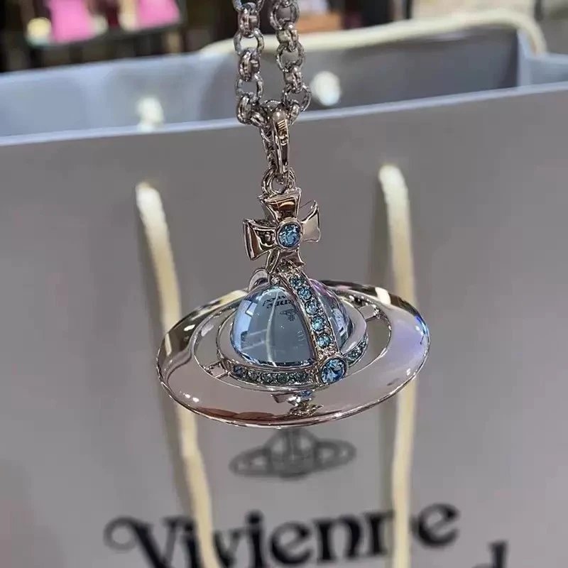 Silver Blue Bead