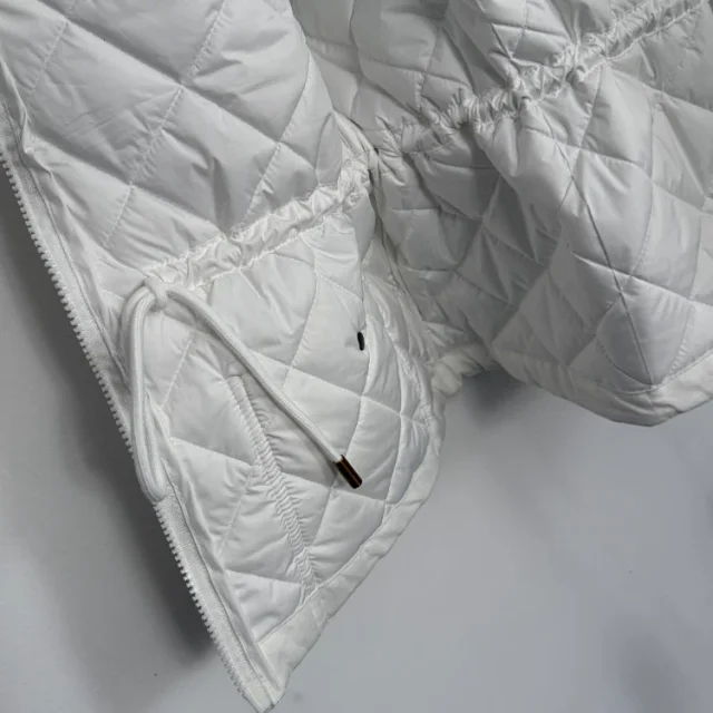 Moncler Vests Quilted zip-front utility vest with drawstring waist product detail image 4
