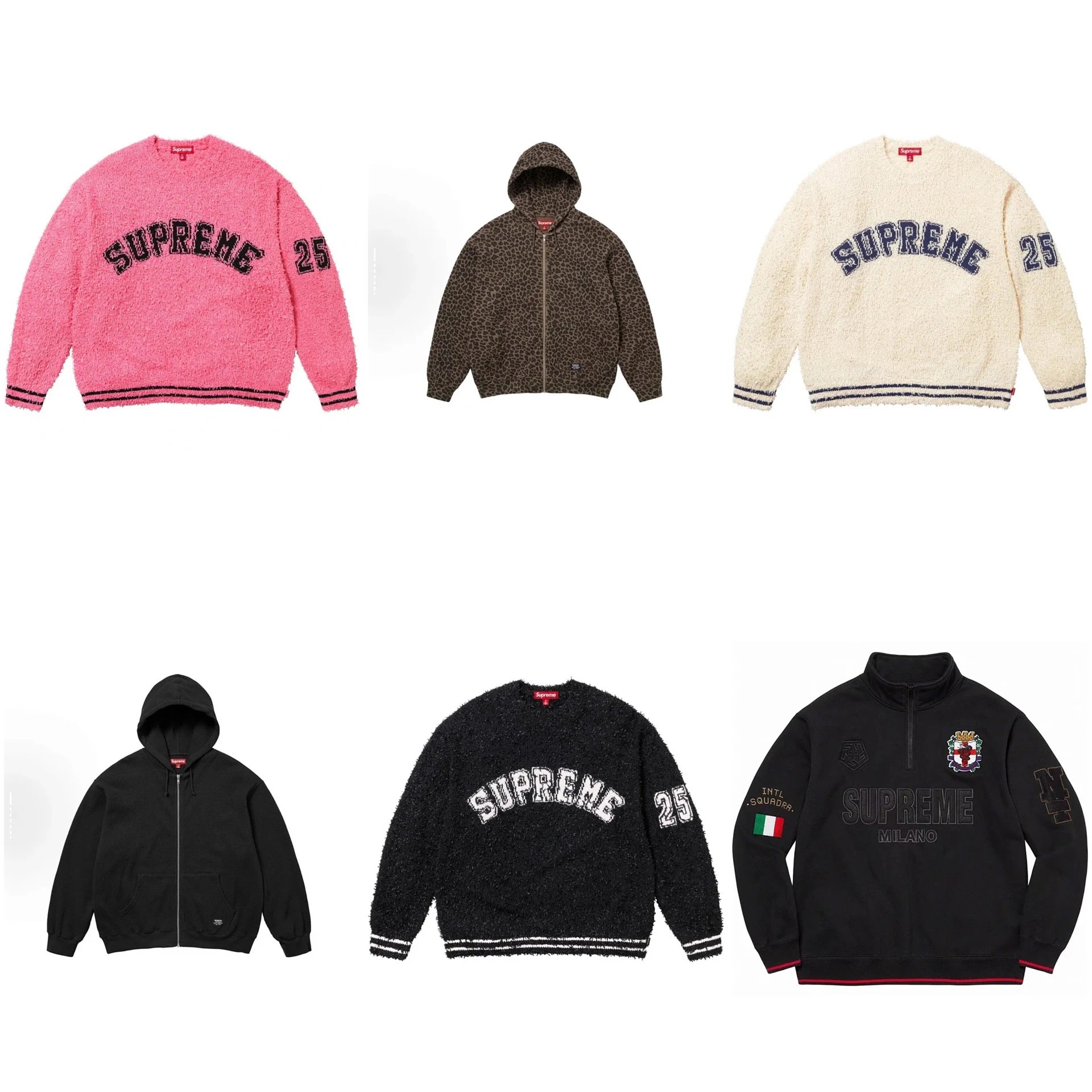 Supreme 25th Anniversary Jackets