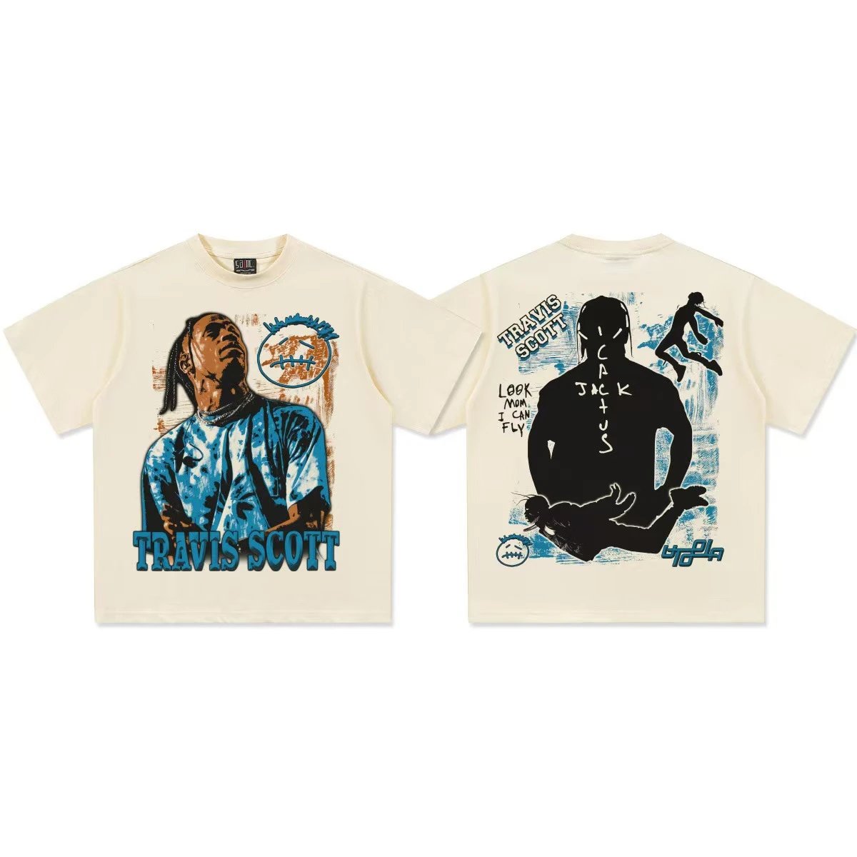 TS Flying Silhouette – Cream Color