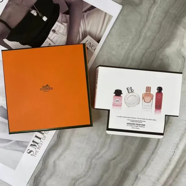 Hermès Mini Perfume Set: Twilly d’Hermès, Eau des Merveilles, Jour d’Hermès Absolu, Cologne d’Hermès - 5