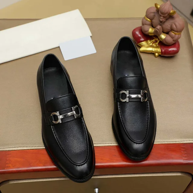 Unbranded Leather Shoes 5750 Horsebit Slip-On Loafers product detail image 2