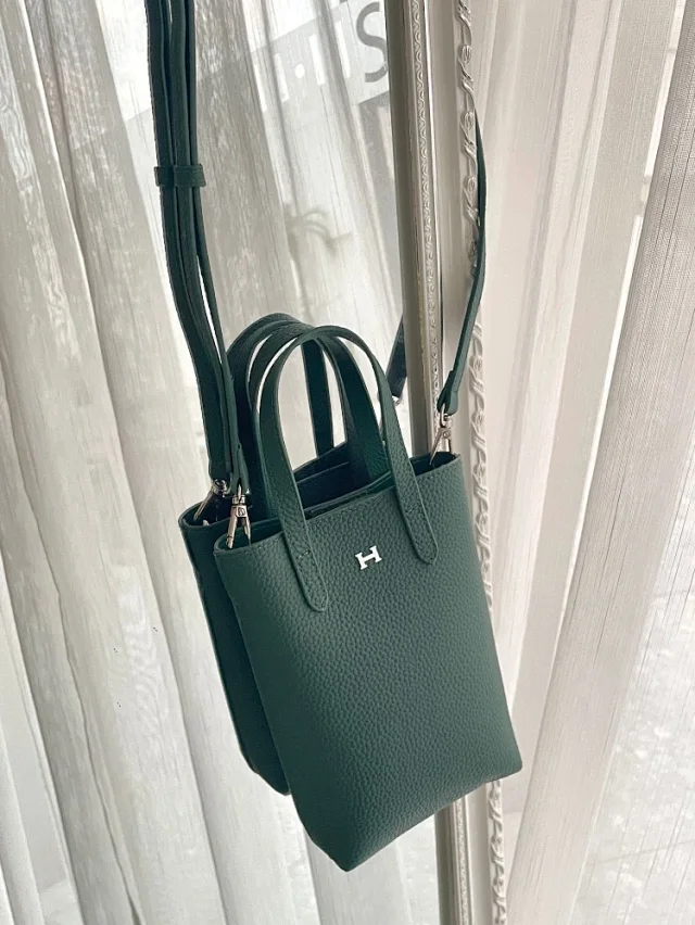 Unbranded Handbags Mini top-handle phone pouch bag with detachable shoulder strap product detail image 7