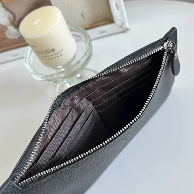 AMS Wallets & Card Holders 5784 Zipper Continental Wallet product detail image 2