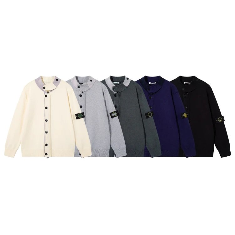 Stone Island Classic Collar Cardigan