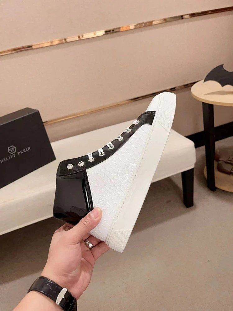 Philipp Plein Sneakers High-Top Crocodile-Embossed image 3