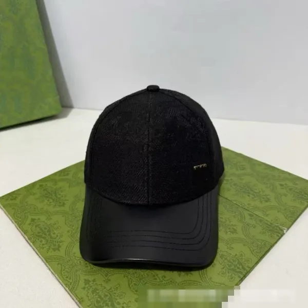 Design Mesh Baseball Cap Black - 3