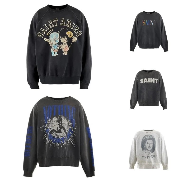 Saint Aries Graphic Sweatshirts [5 styles]