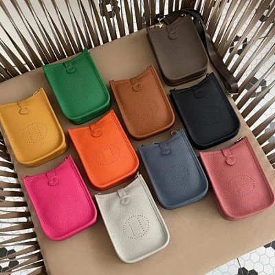Hermès Mini Évelyne PM Phone Pouch Bag [10 styles]