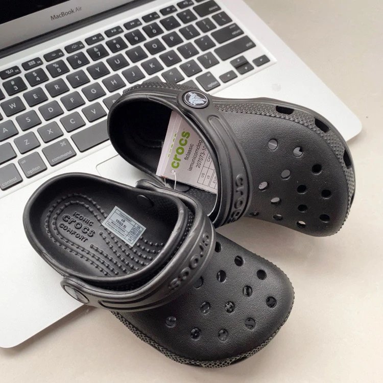 KLS Simple Fashion Classic Comfortable Little Star Children's Hole Shoes 3
