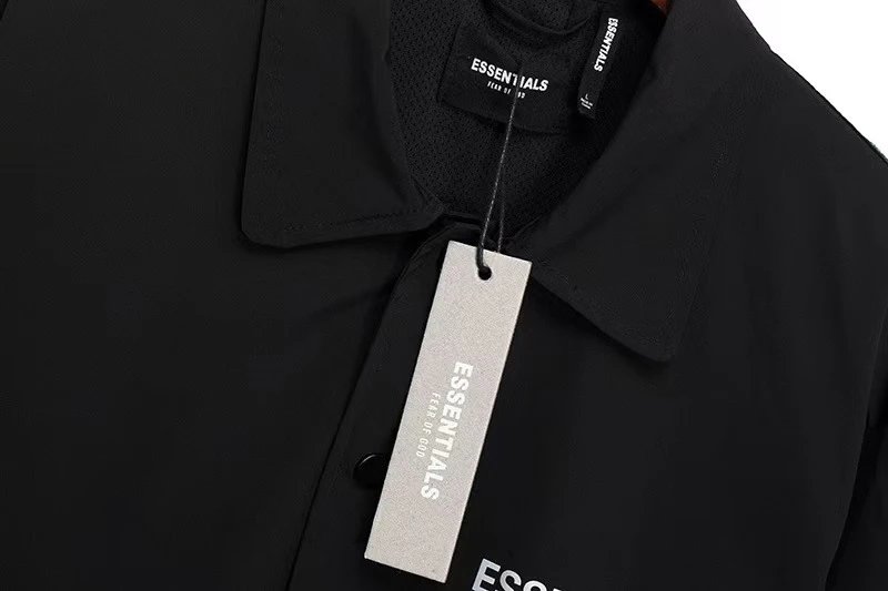 Fear of God Jackets ESSENTIALS 1977 Logo Coach Jacket image 2