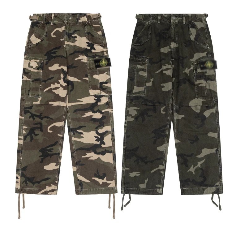Stone Island Camo Cargo Pants