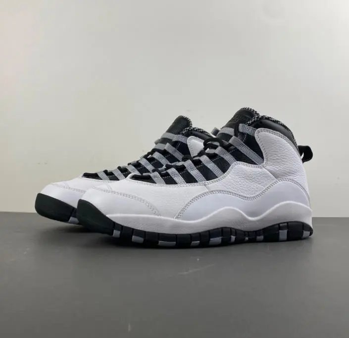 Air Jordan 10 White Sneakers