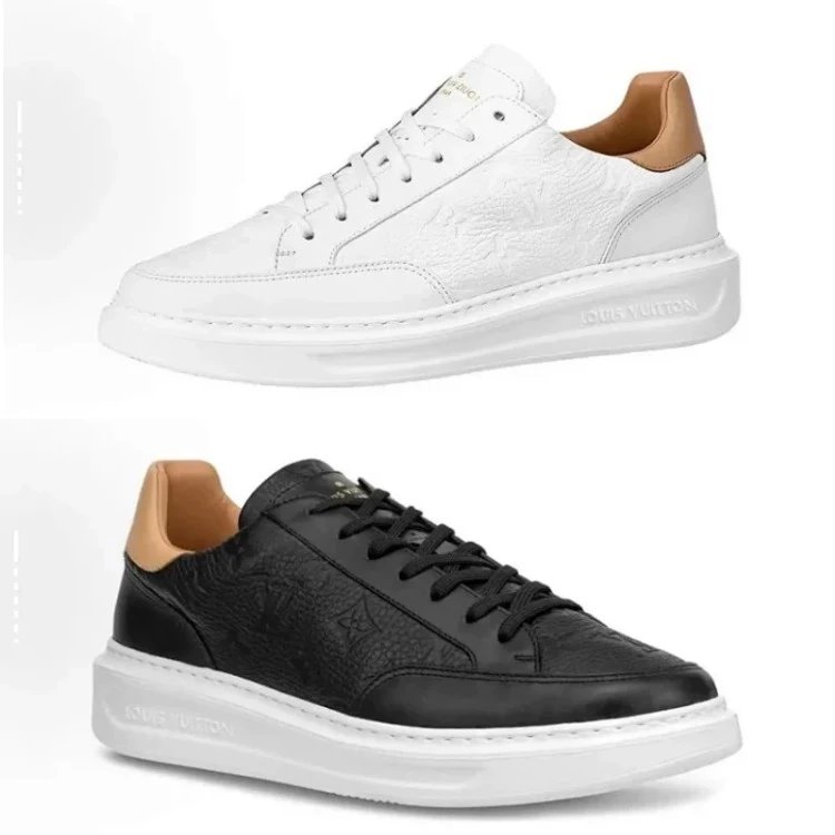 Louis Vuitton Monogram Embossed Sneakers