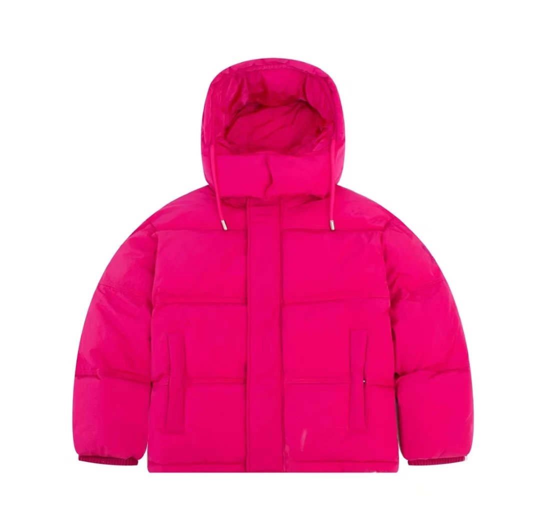 Unbranded Down Jackets Hooded Puffer Jacket with Detachable Hood image 8