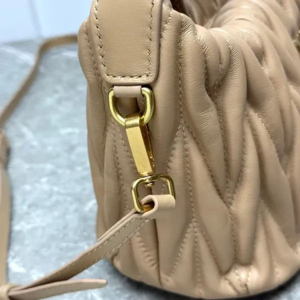 Miu Miu Matelassé Shoulder Bag Black - 4