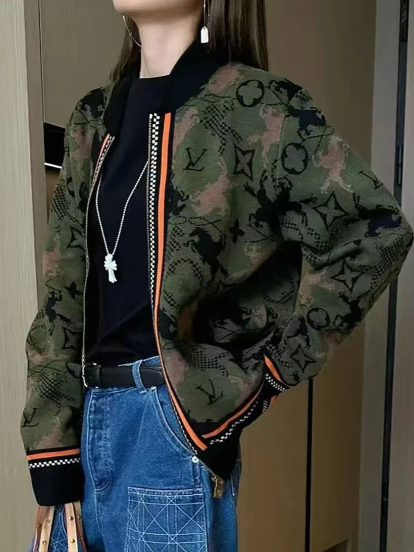 Louis Vuitton Jackets Camouflage Monogram Bomber Jacket image 2