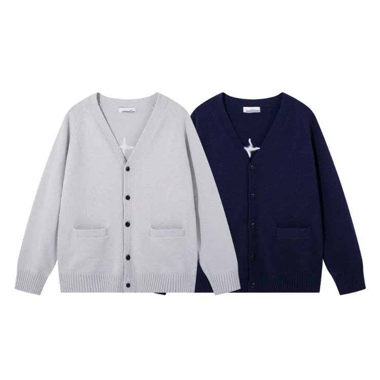 Unbranded V-Neck Cardigan Sweater - 004605