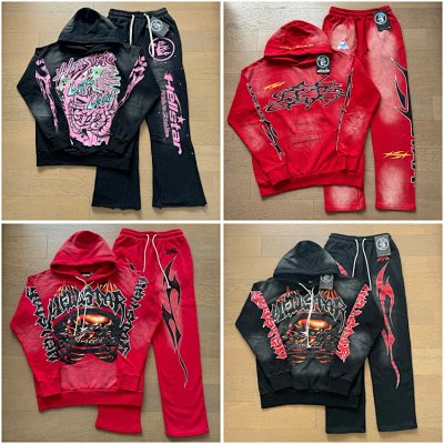 Hellstar Hoodie & Sweatpants Set [4 styles]